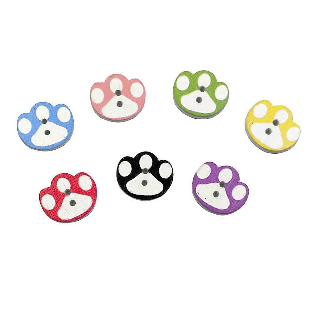 אביזרי תפירה ידניים עץ עם סוליות לבנות עיצוב קצוות עדינים לפרויקטי תפירה עשה זאת בעצמך 50 יחידות