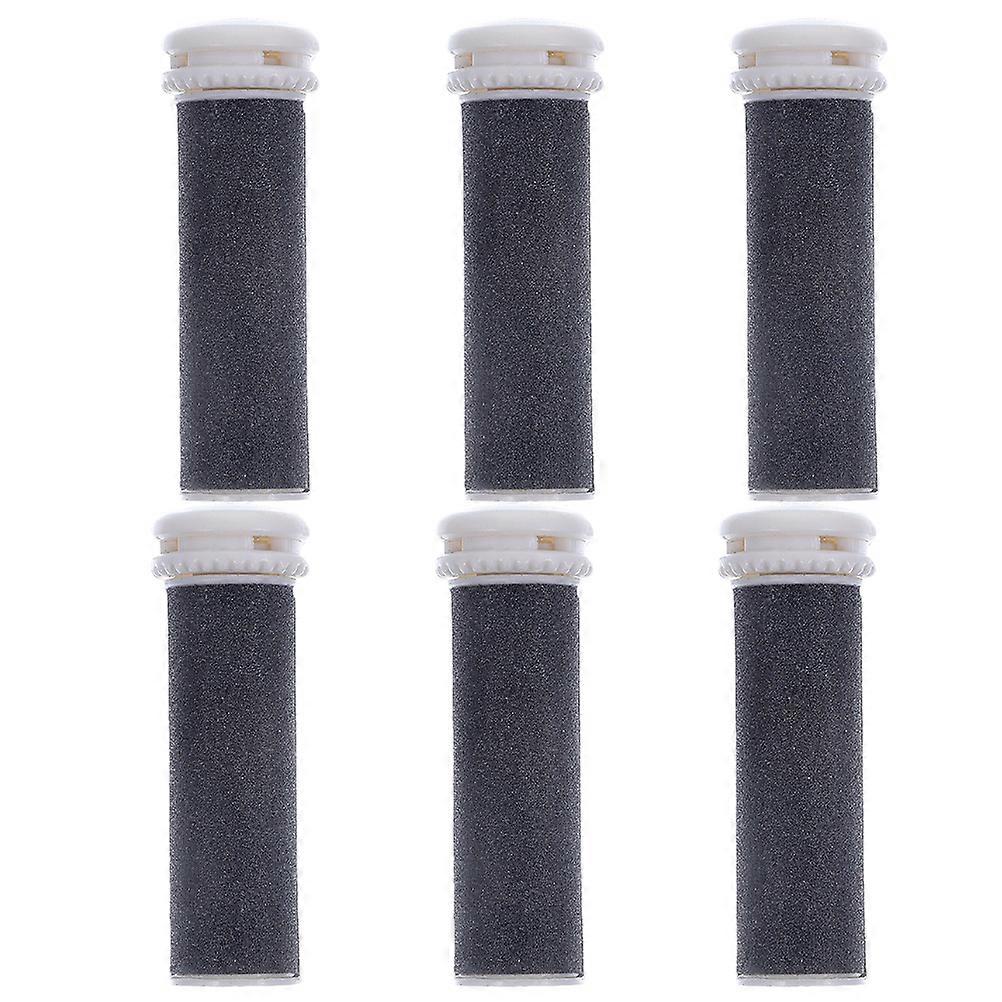 Foot File Replacement Heads for Dead Skin Removing Tools with 12Pcs Rollers