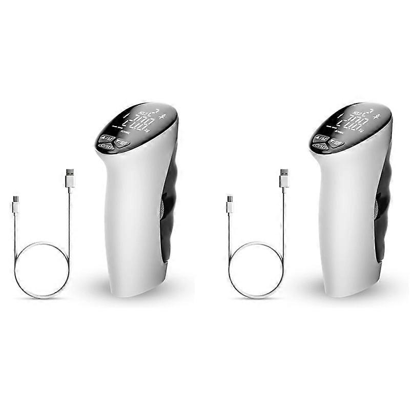 2X Grip Strength Trainer, Grip Strength Tester Hand Grip Exerciser Auto Capturing Digital Hand Dynamometer