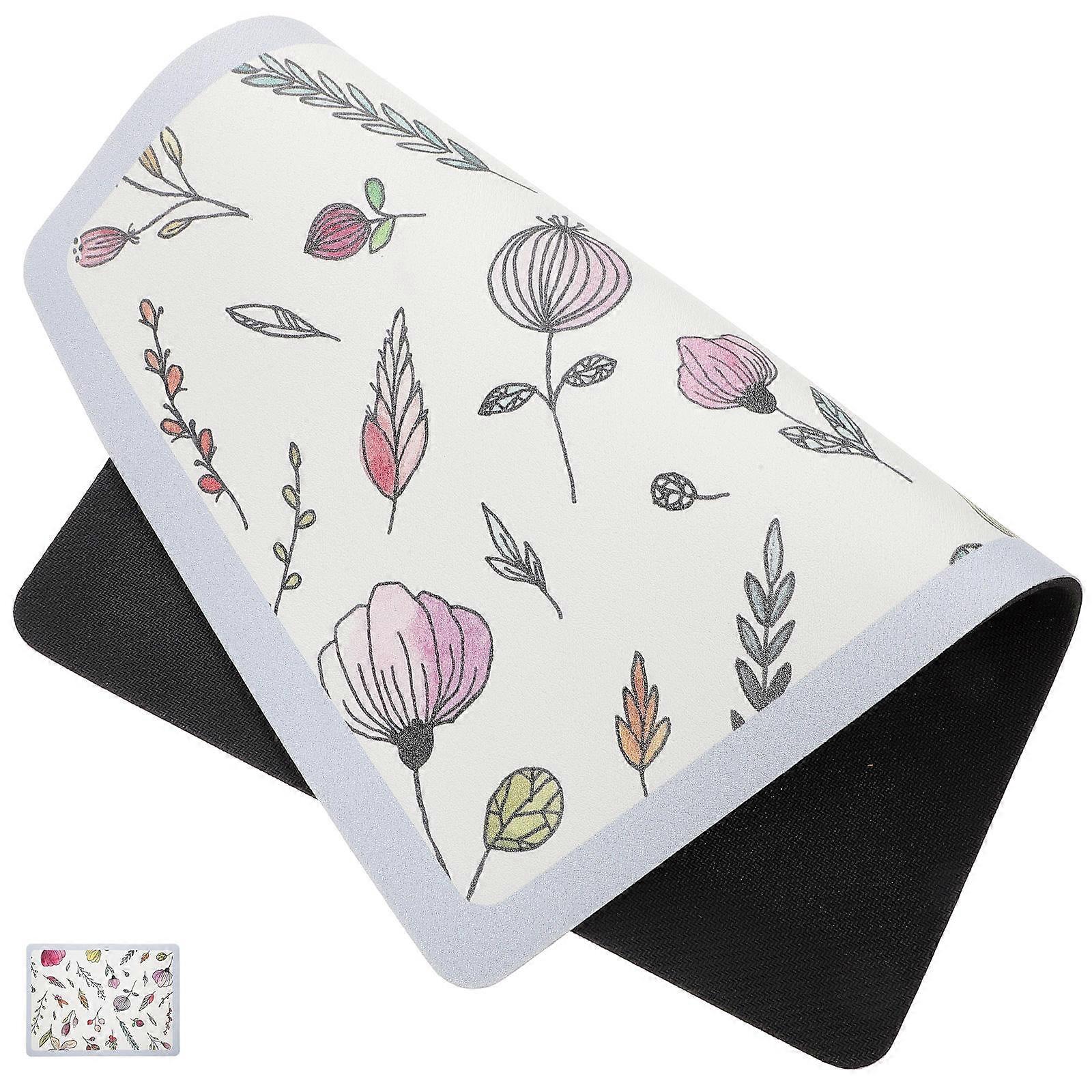 Multi-Function Drying Mat Reusable Dish Mat Household Kitchen Supplies White Drying 1Set