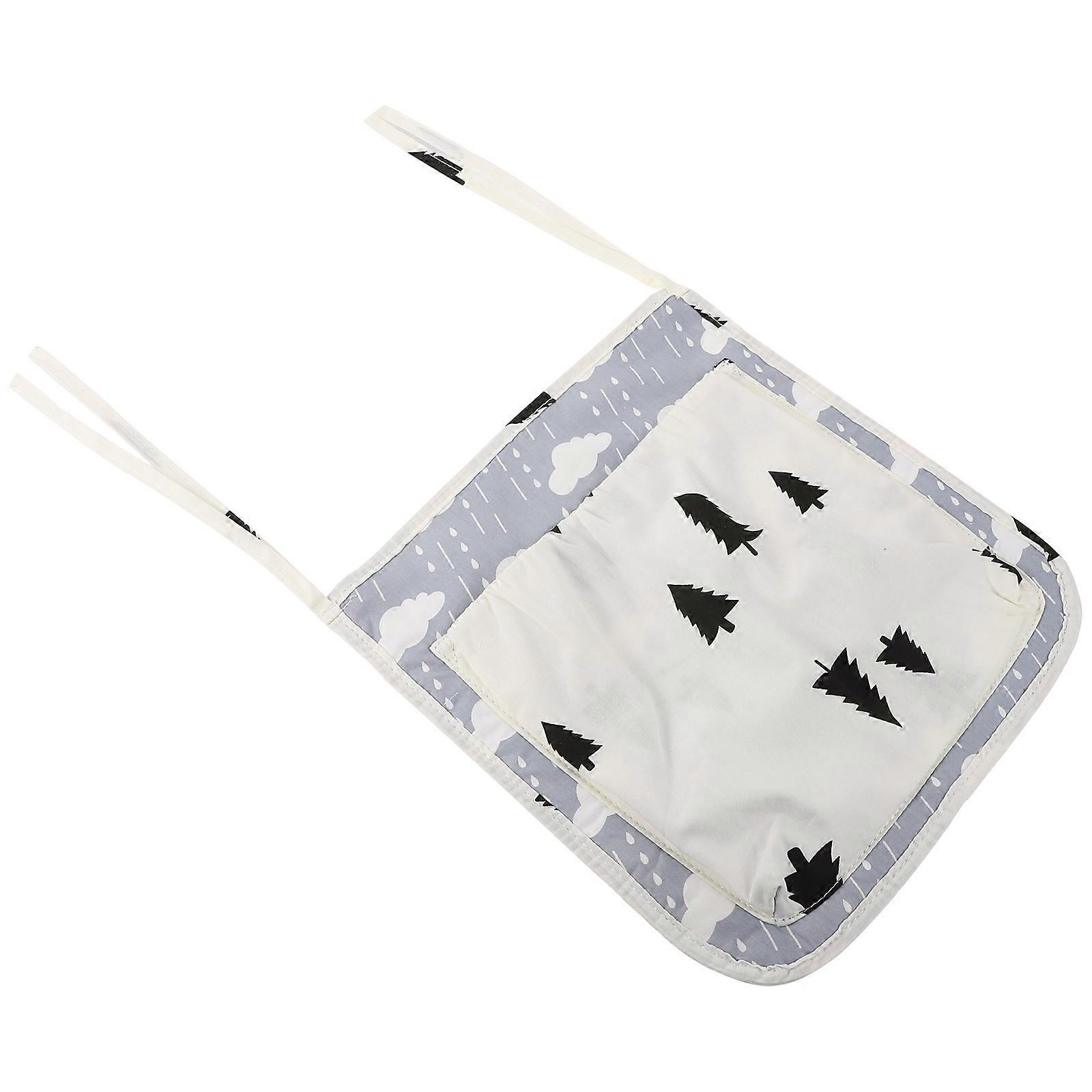 Multifunctional Crib Storage Bag Hanging Organizer for Storage Use 3Pcs