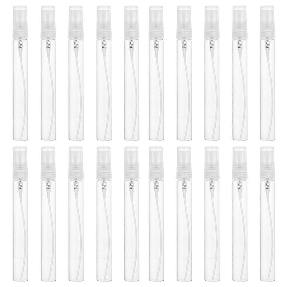 Empty Cosmetic Bottles Glass Dispenser Bottles for Storage 25Pcs Pack