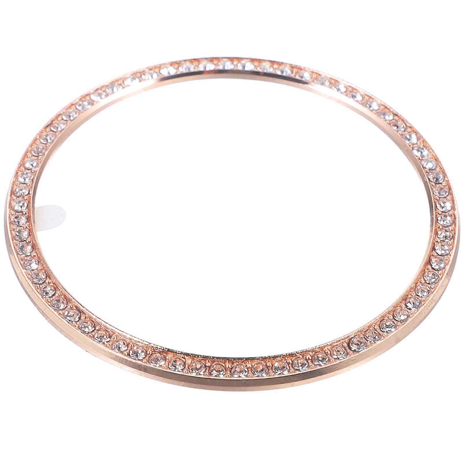 Watch Bezel Insert Anti-Scratch Collision Protection Rose Gold High-End Protector 1Pack