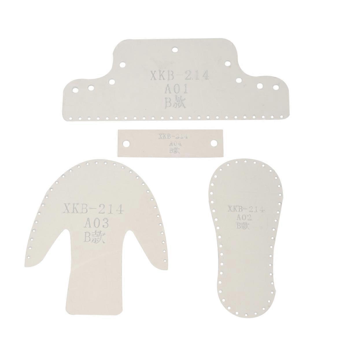 Craft Boots Design Kit Acrylic Boot Shape Diy Enthusiast Personal Diy 10x8x2cm 1 Set