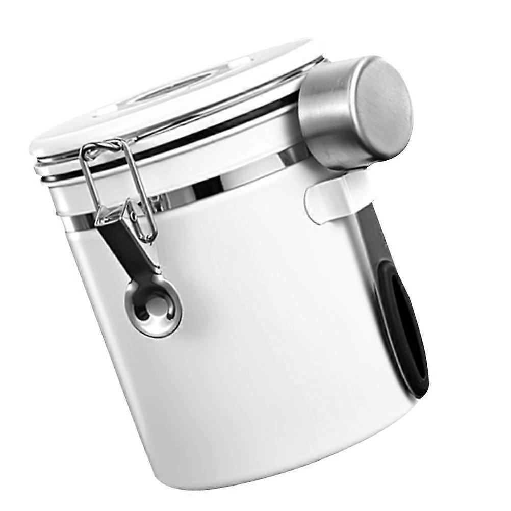 Tea Storage Box Stainless Steel Sealed Tank for Storage Use 2Sets