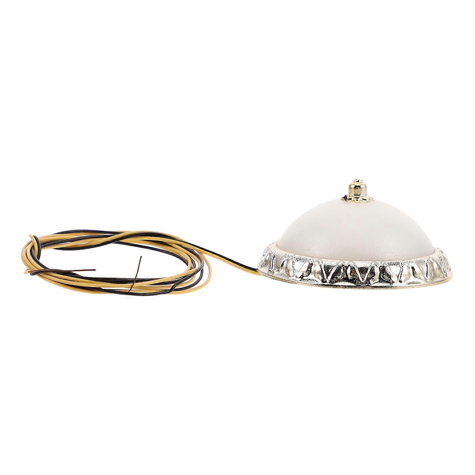 Dollhouse Ceiling Light Round Model Lamp for Warm White Lighting Kit