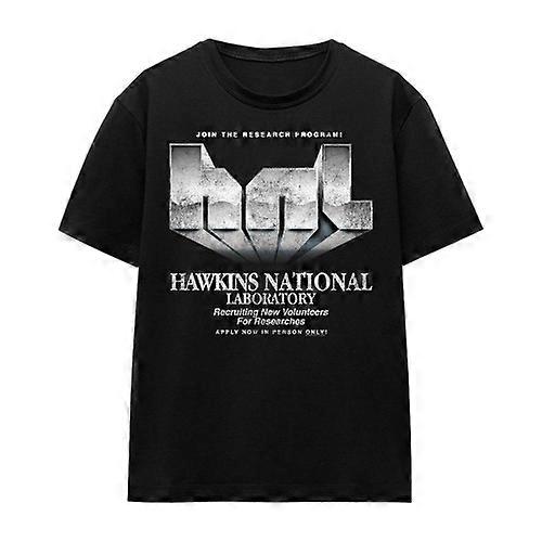 Stranger Things 5 Womens/Ladies Hawkins Lab Logo T-Shirt
