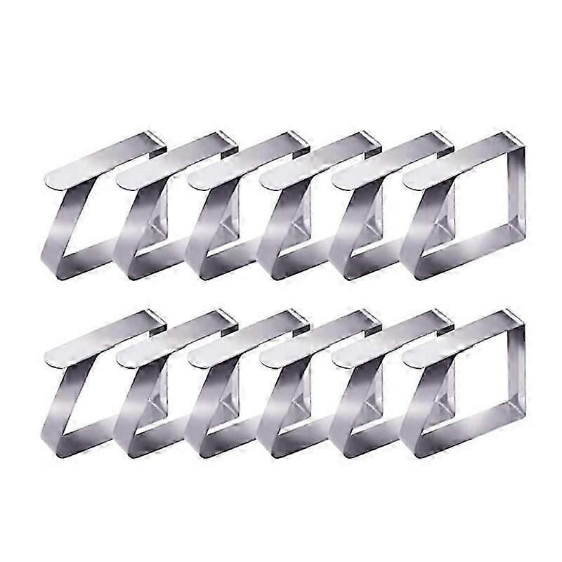 8pcs Table Clamp, Tablecloth Clips Iave Set Of 8 Large Tablecloth Clip Table Clamps