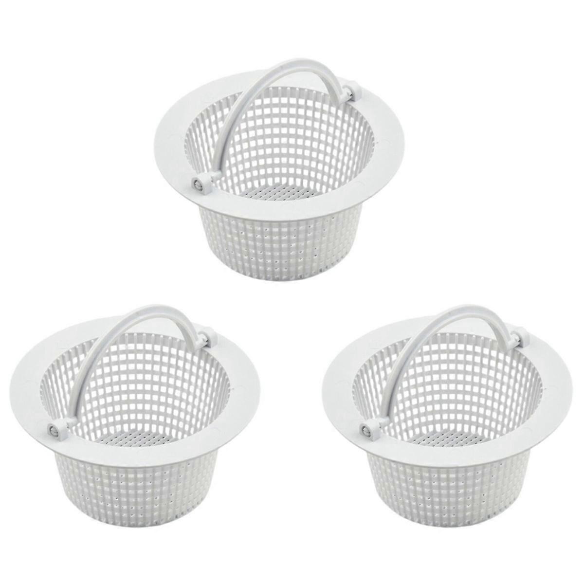 Wall Skimmer Basket with Handle Pool Filter Basket Pool Cleaner