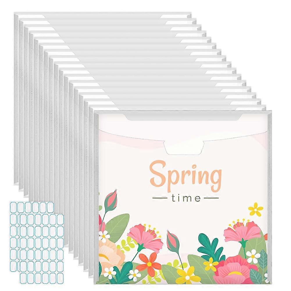 Scrapbook Paper Storage Organizer, mit klebrigen Index-Tabs