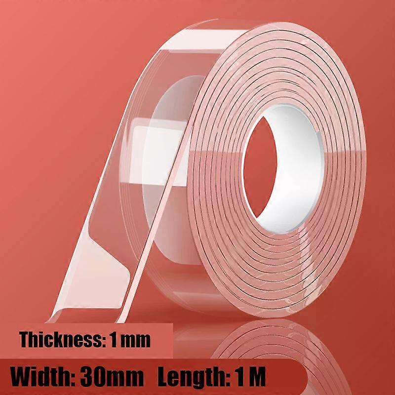 Nano Double Sided Sticker Reusable Traceless Nano Transparent Self Adhesive Sticker Washable Waterproof Double-Sided Tapes
