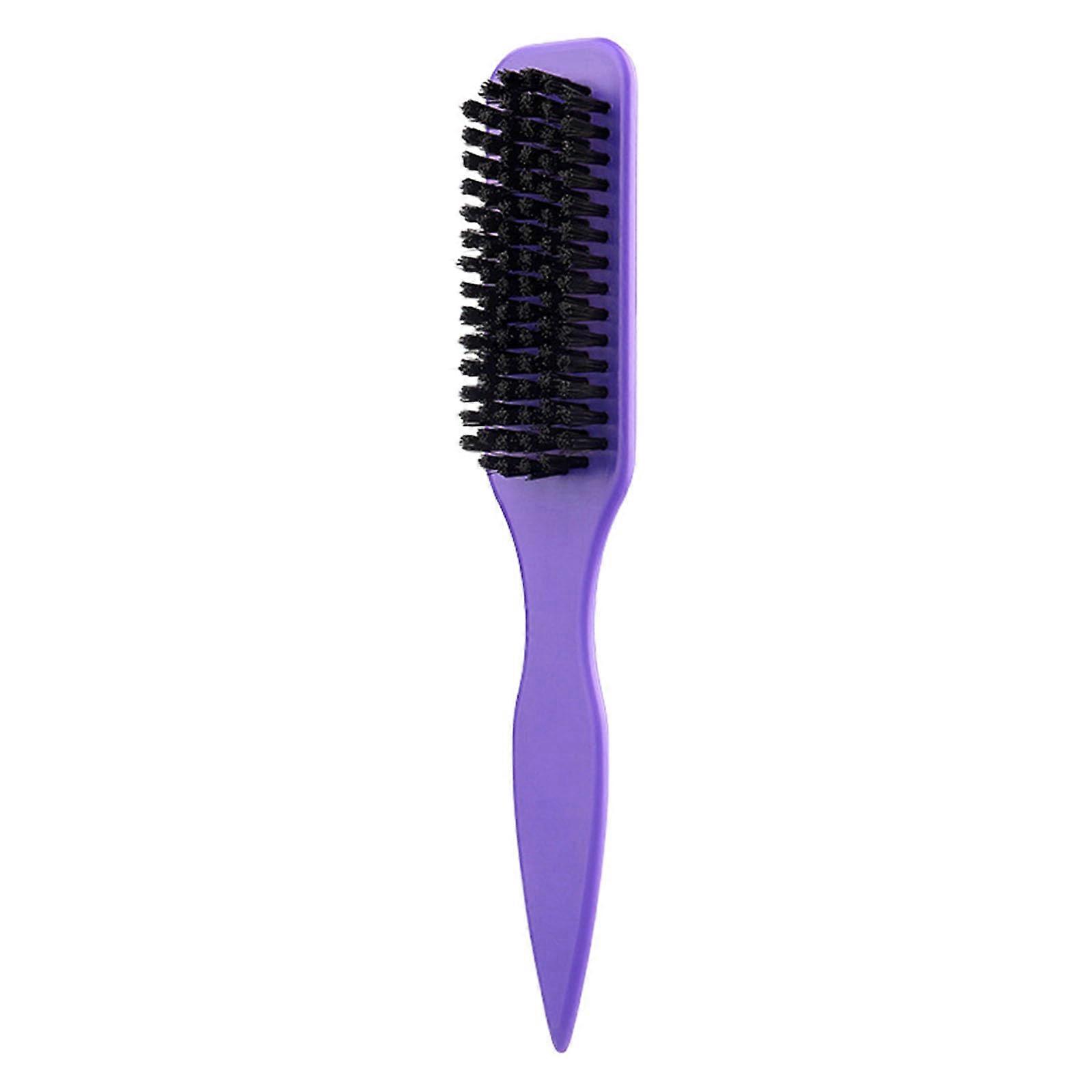 Ergonomic Beard Styling Comb ABS Plastic Purple For Men Beard Grooming Tool Gentlemen Style Accessory