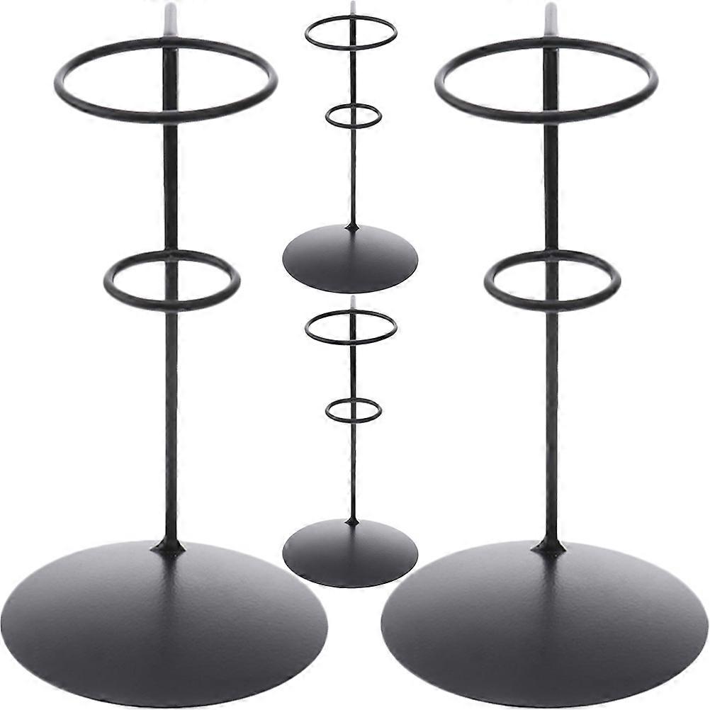 Ice Cream Stand Ice Cream Cone Holders for Storage 4Pcs Metal Display