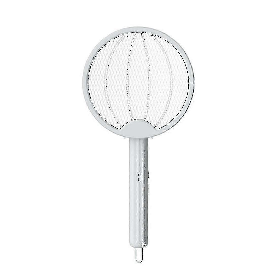 4 In1 Foldable Electric Mosquito Racket Wall-mounted Adjustable Handheld Mosquito Fly Bat Mute Mo