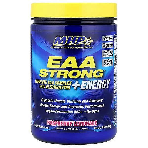 MHP, EAA StrongÃÂ¢ÃÂÃÂ¢ + Energy, Raspberry Lemonade, 10.6 oz (300 g)