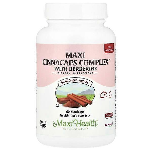 Maxi Health, Maxi Cinnacaps ComplexÃÂÃÂ¢ÃÂÃÂÃÂÃÂ¢ With Berberine, 60 Maxicaps