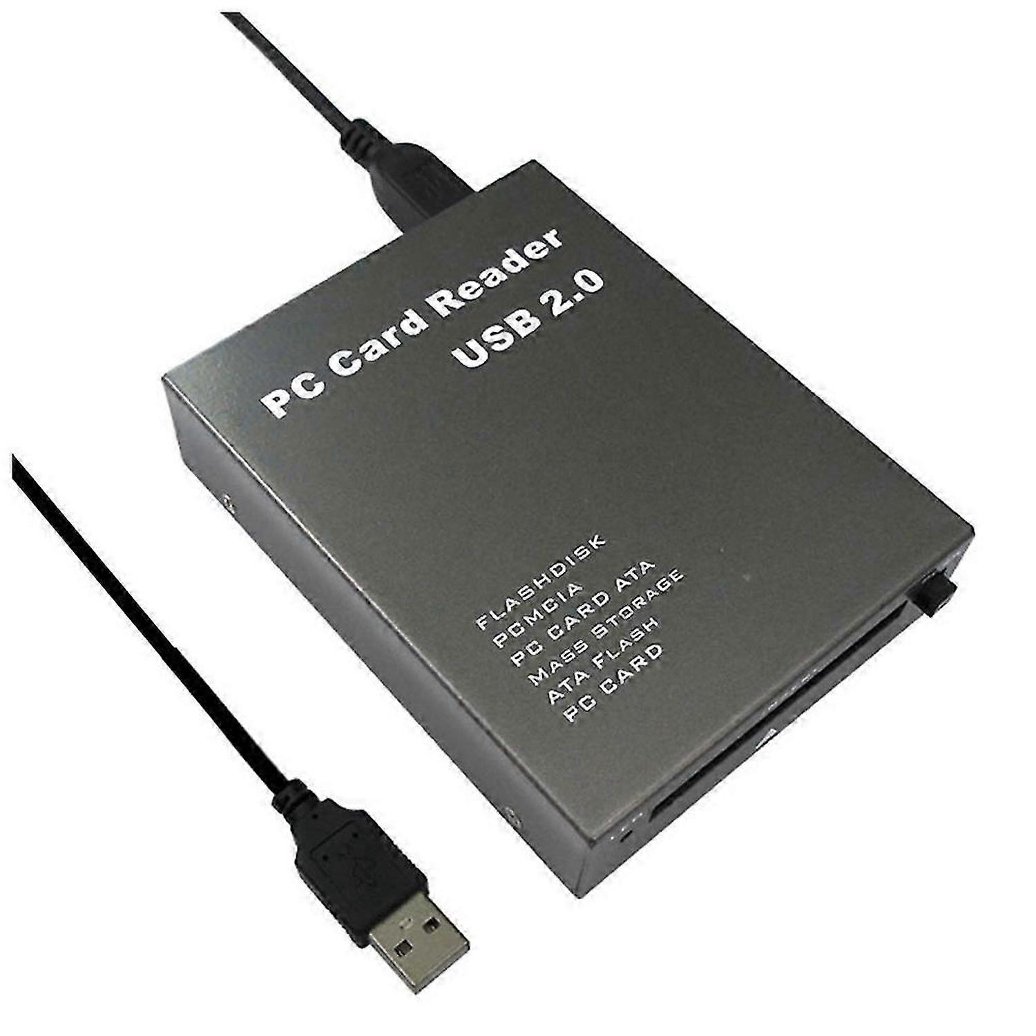 USB2.0 PCMCIA Card Reader ATA Card Reader PC Card Reader USB 2.0 to PC ATA PCMCIA Adapter Flash Disk Memory Card Reader