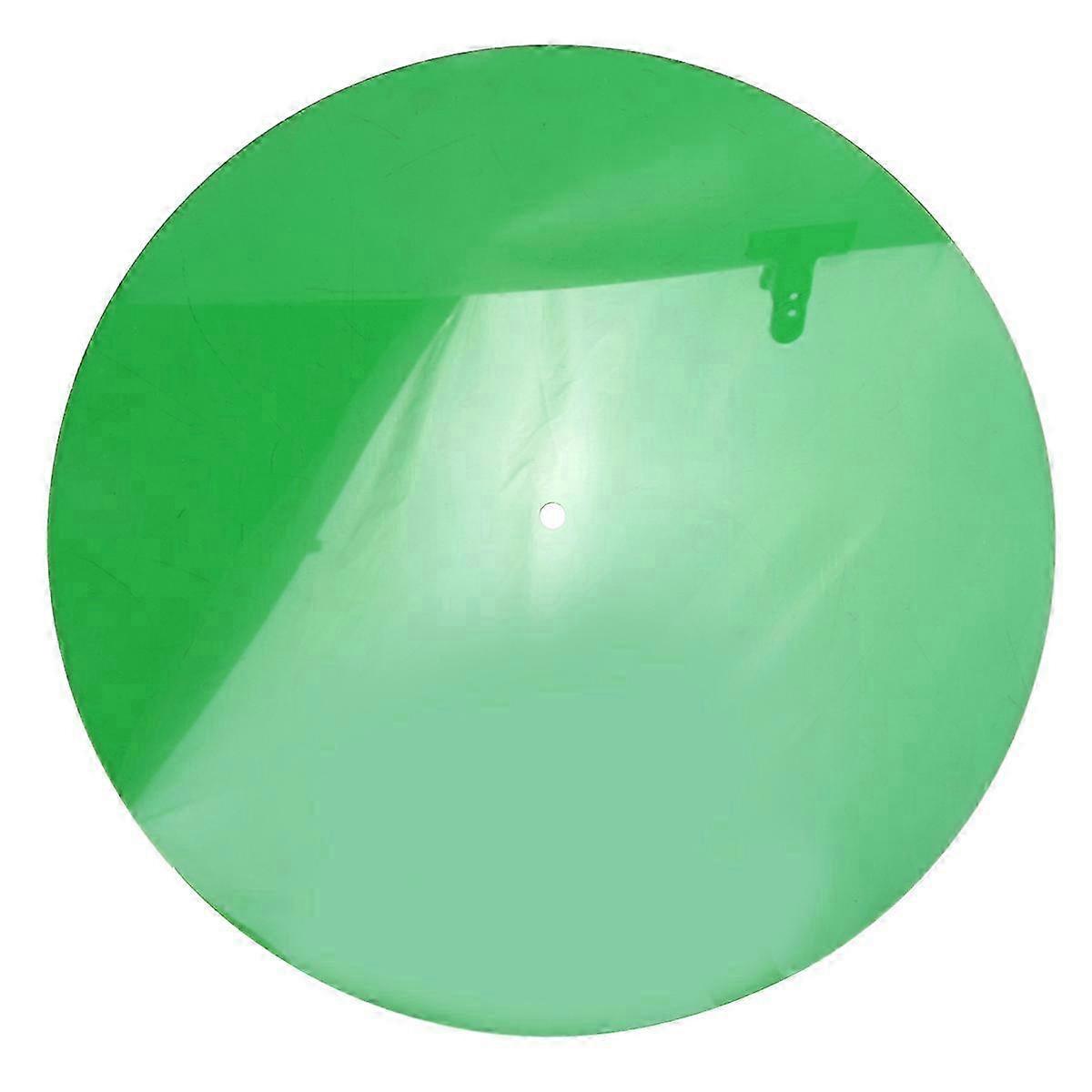 Acrylic Record Player Platter Slipmat Compatible with Turntables