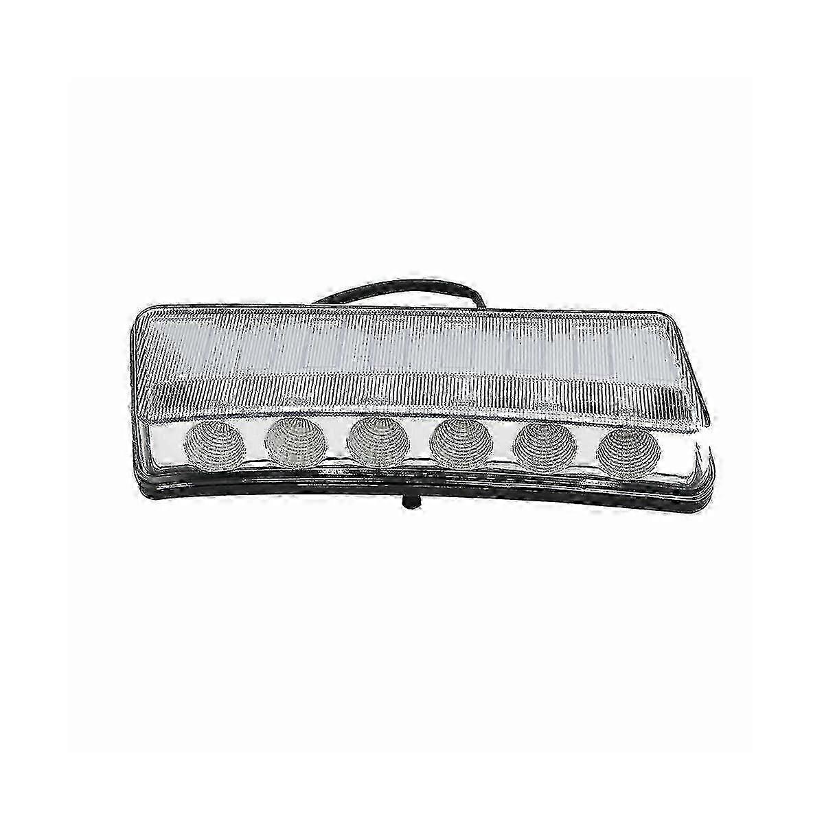 Switchback Led Drl Daytime Running Turn Signal Light Clear For 350z 2003-2005