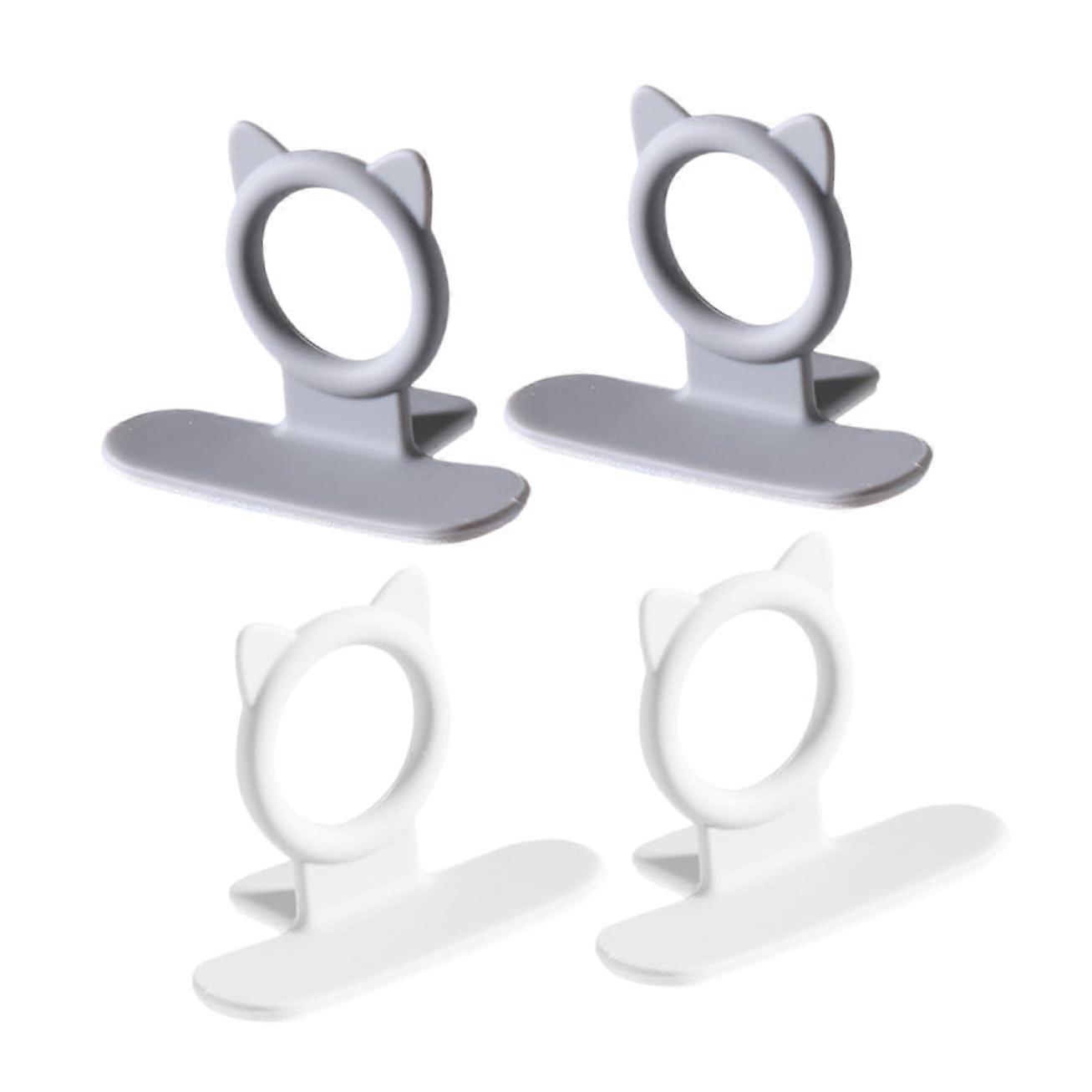 Toilet Lid Lifters 4 Pack With Sticky Design For Easy Install Toilet Seat Handles To Avoid Direct Contact