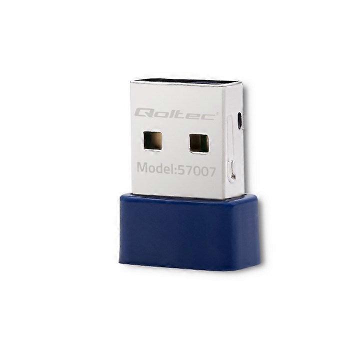 Qoltec 57007 Kabelloser Mini-Bluetooth-USB-WLAN-Adapter