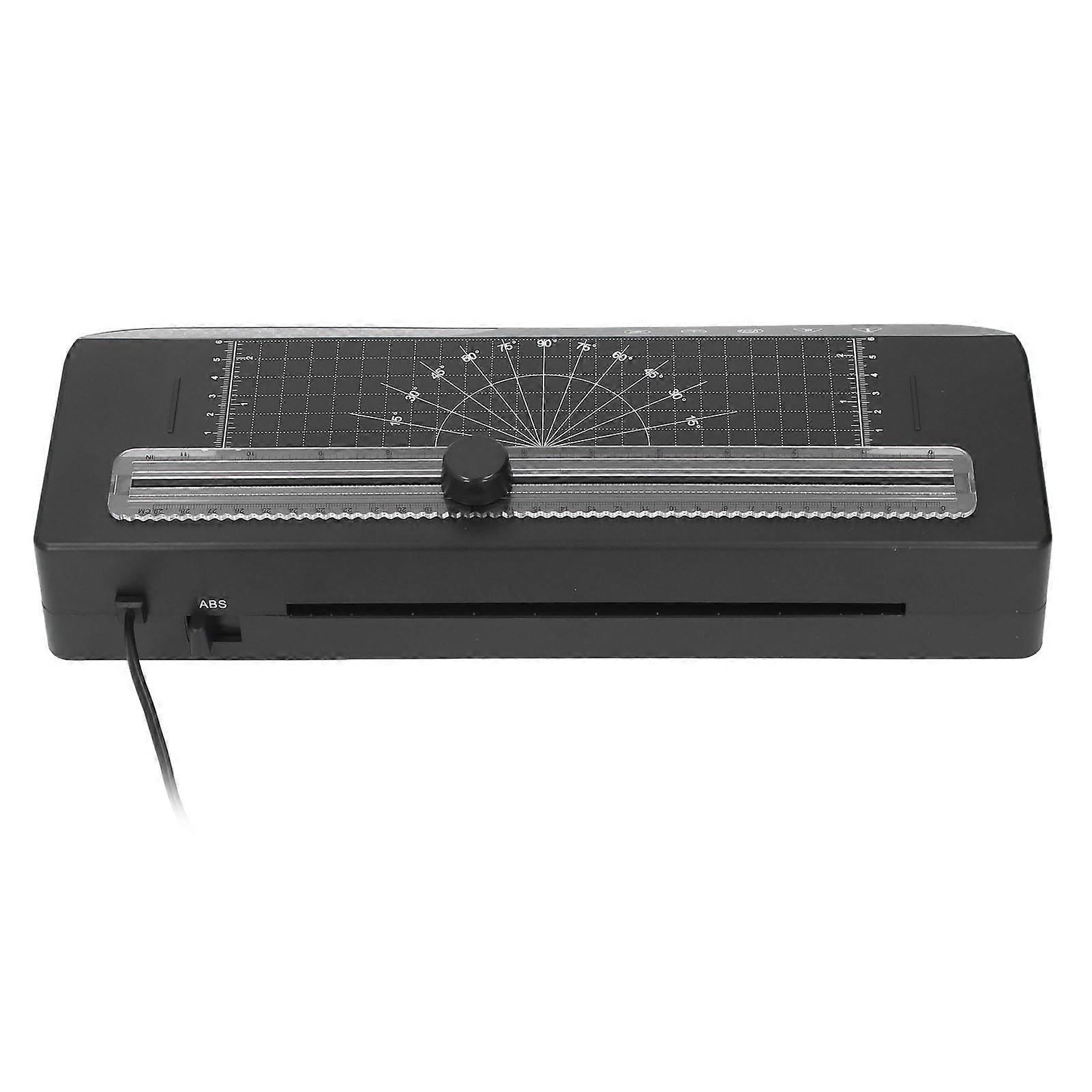 Compact Laminator with Trimmer Office Laminating Machine for Below A4 Photo Menu Document Drawing 320mm/min FN338 EU Plug AC220-240V 