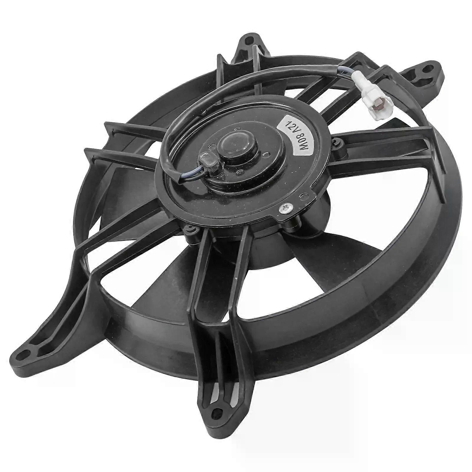 Radiator Cooling Fan Blowing Assembly for Yamaha Grizzly 700 YFM700 2015-2023 NO.83119