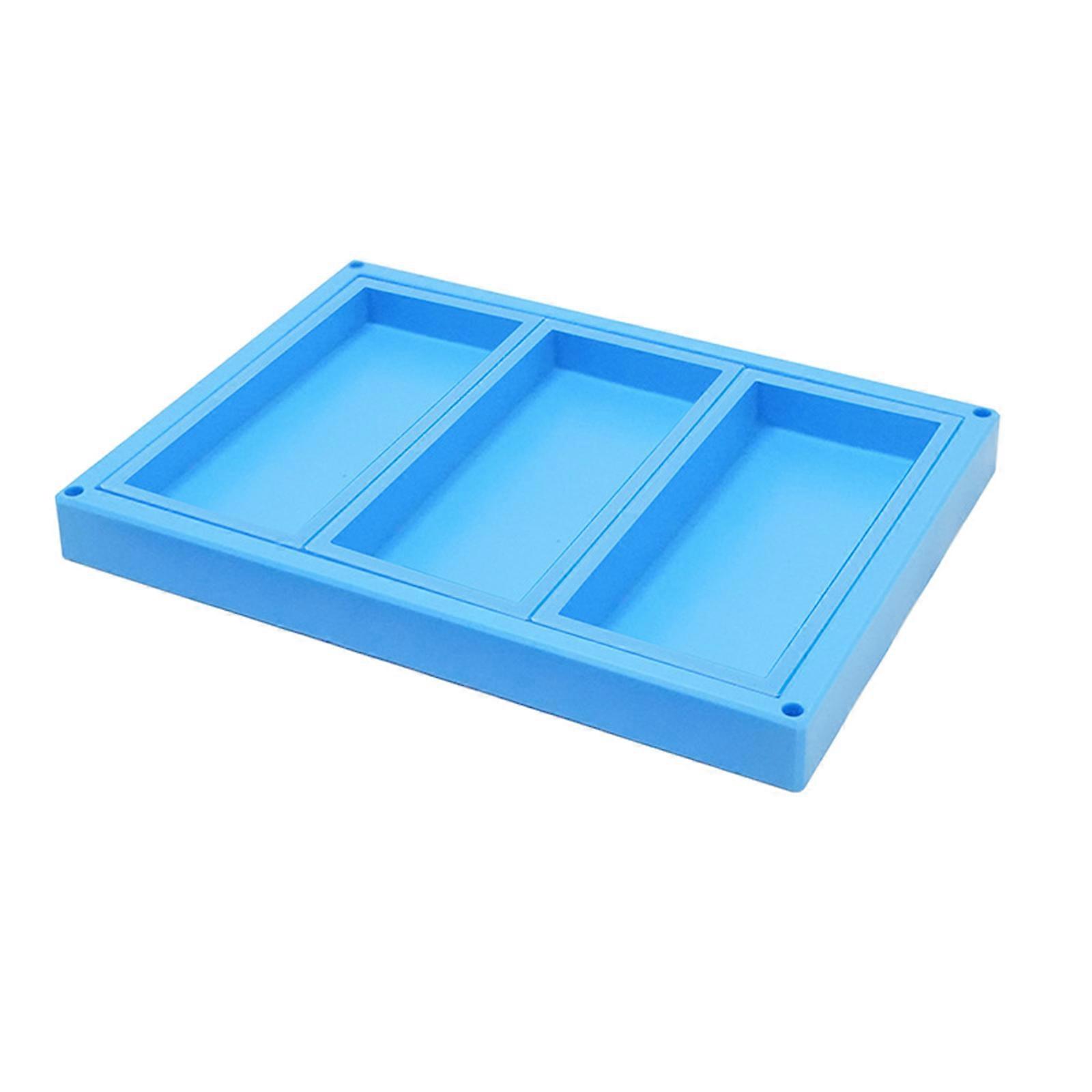 Stackable ABS Tool Storage Box with Customizable Compartments for Drill Bits and Milling Accessories  Large single grid