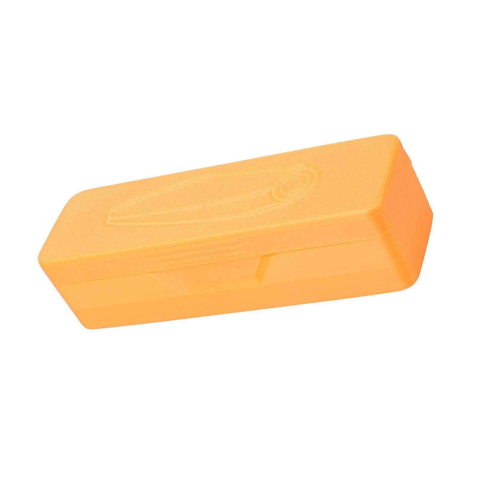 Caseeller Storage Box Propeller Dustproof Case Propeller Case Protective Propeller Box Shock Absorbing Container  Orange