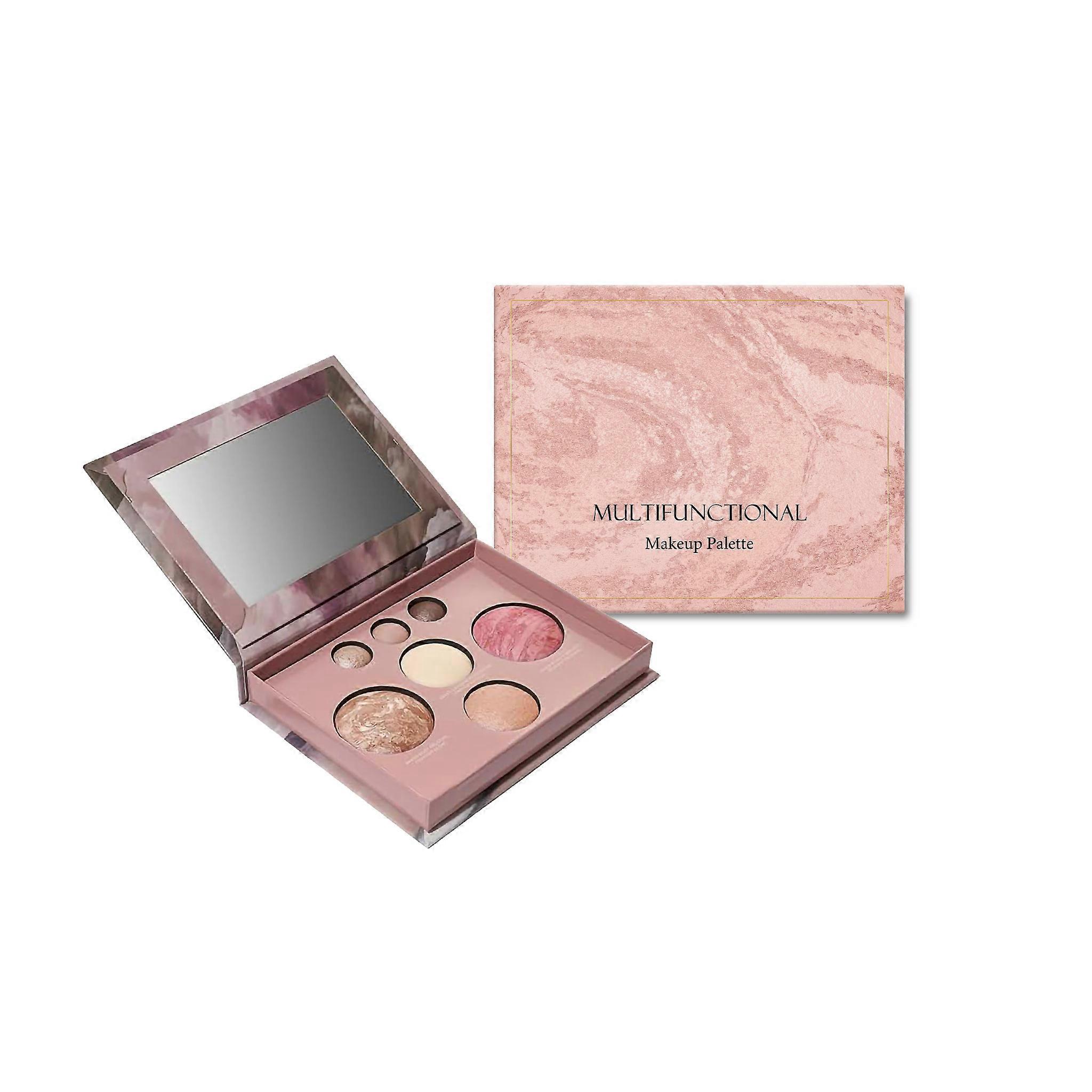 Multi-Functional Makeup Palette Eye Shadow Repair Blush High Light Plate Multi-Purpose Daily Portable Makeup Palette