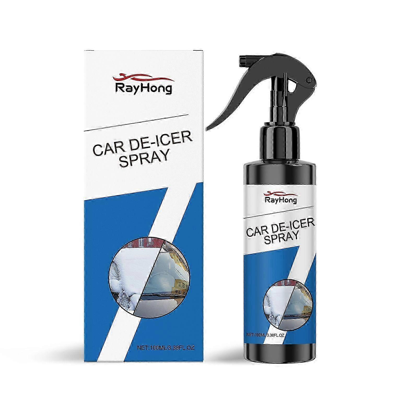 Car De-Icer Spray - Fast Snow & Ice Melting Solution for Windshield & Windows, 100ml