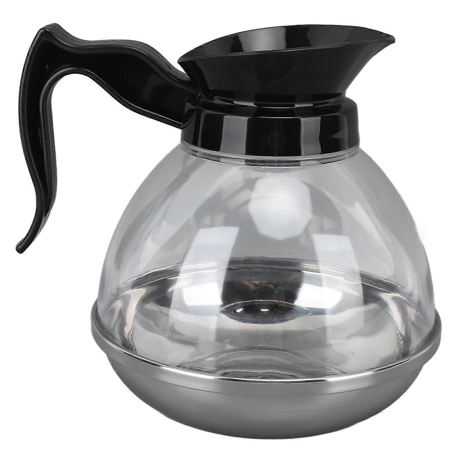 Replacement Coffee Pot 1.2QT ABS Universal Coffee Maker Pot with Comfortable Handle and Tight Fit Sp