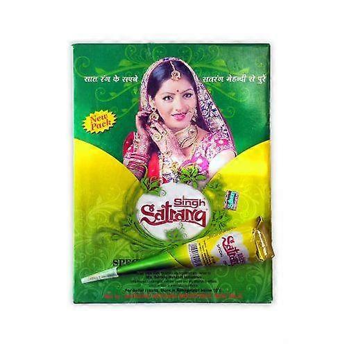 Mehendi: henna for drawing (12 con), Mehandi Cone, Singh Satrang