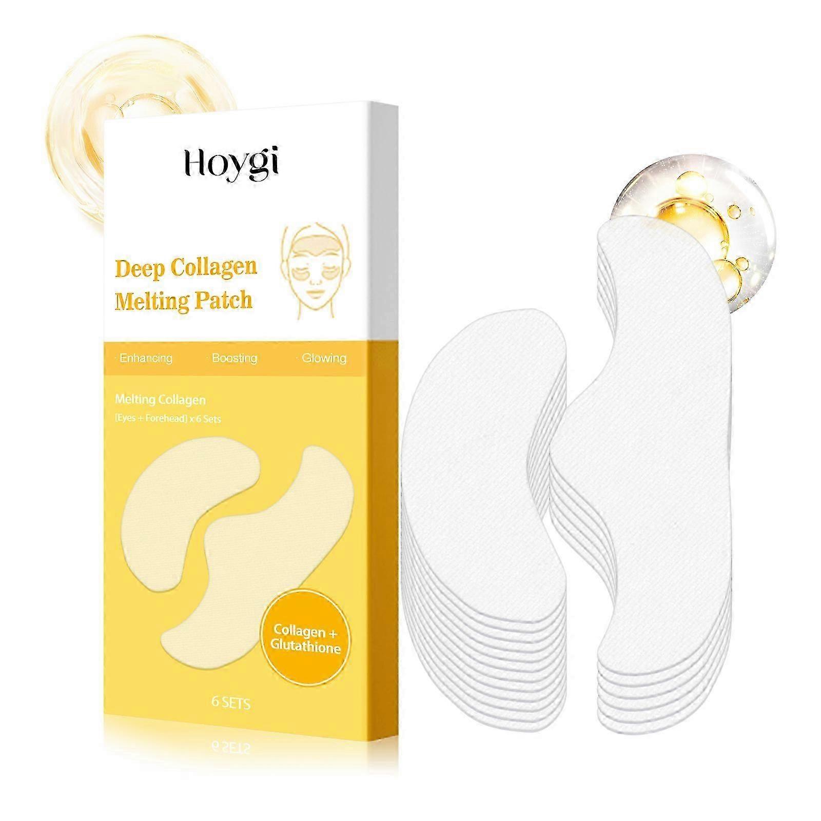 Hoygi Water Soluble Patch Mild Moisturizing Eye Skin Fading Wrinkle Elastic Moisturizing Soft Firming Face Care Patch