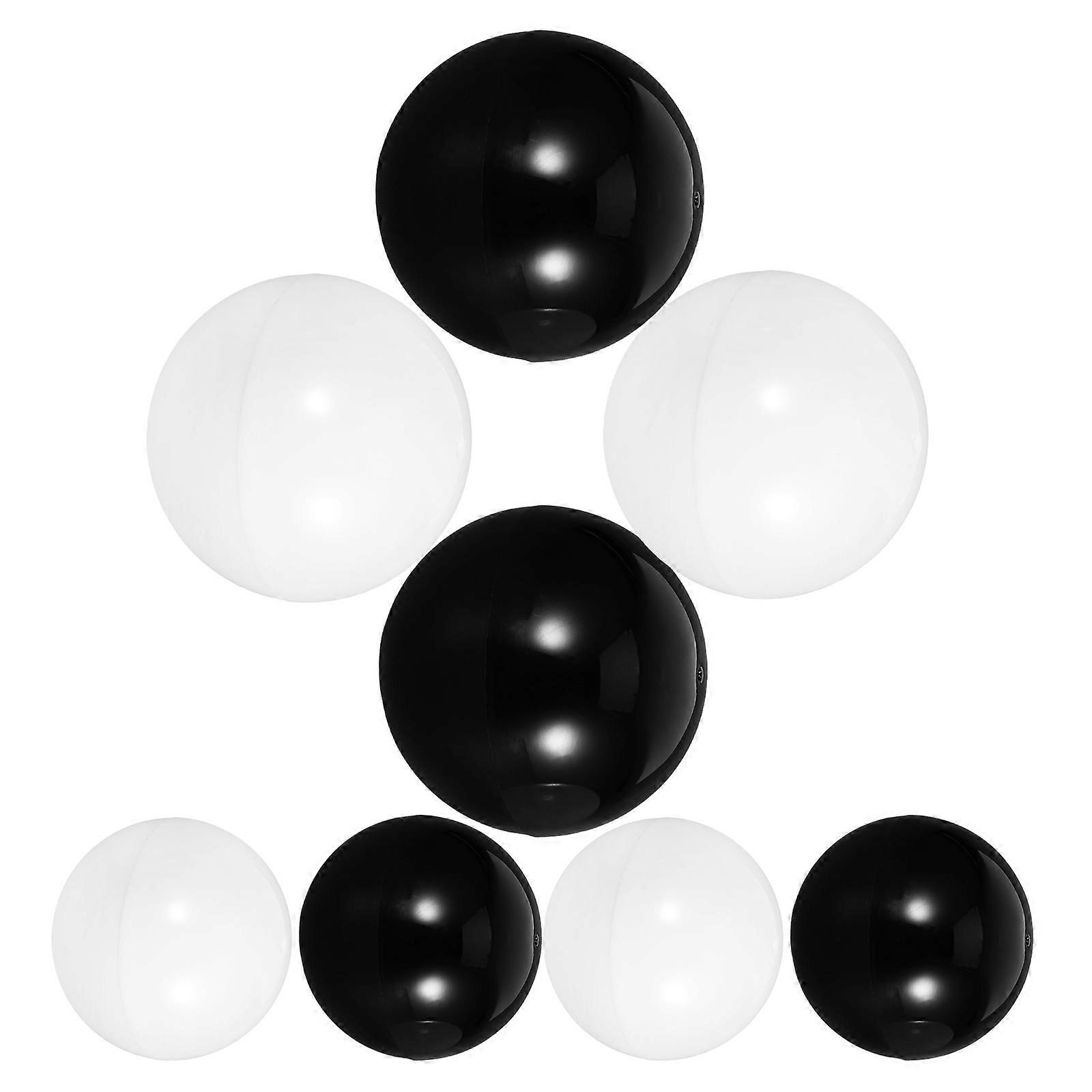 Raffle Balls Twisted Ball for Vending Machine 8Pcs Round Capsule Set