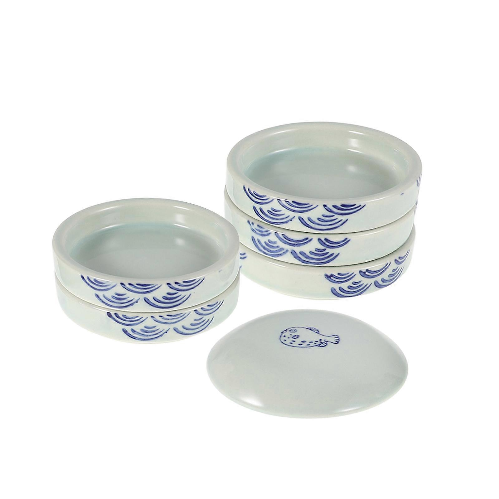 Paint Mixing Palette for Painting 5 Layer Stackable Ceramic Tray