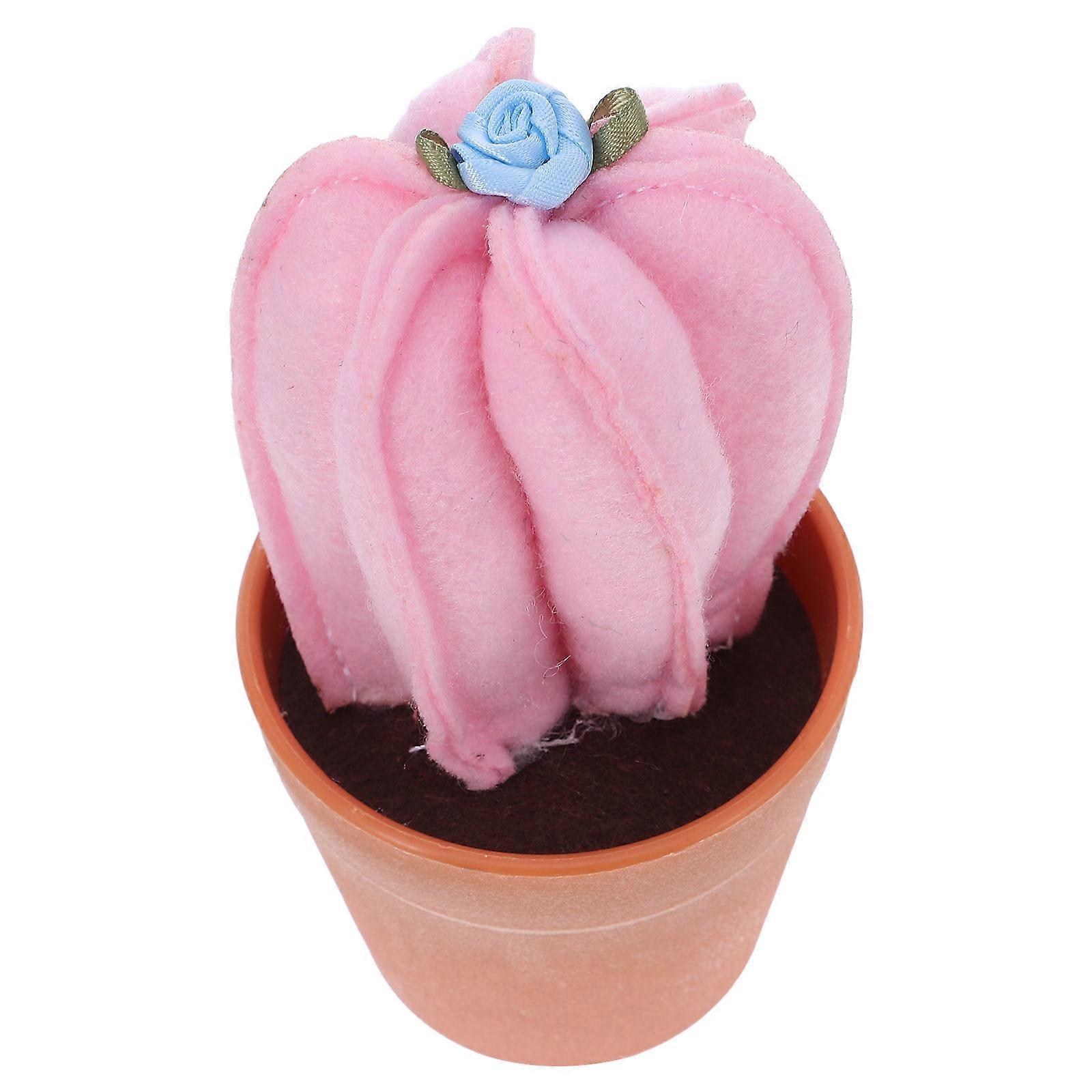 Sewing Needle Pin Cushion Cactus-Shaped Needle Storage for Home Studio Workshop 1Pack Multi Durable