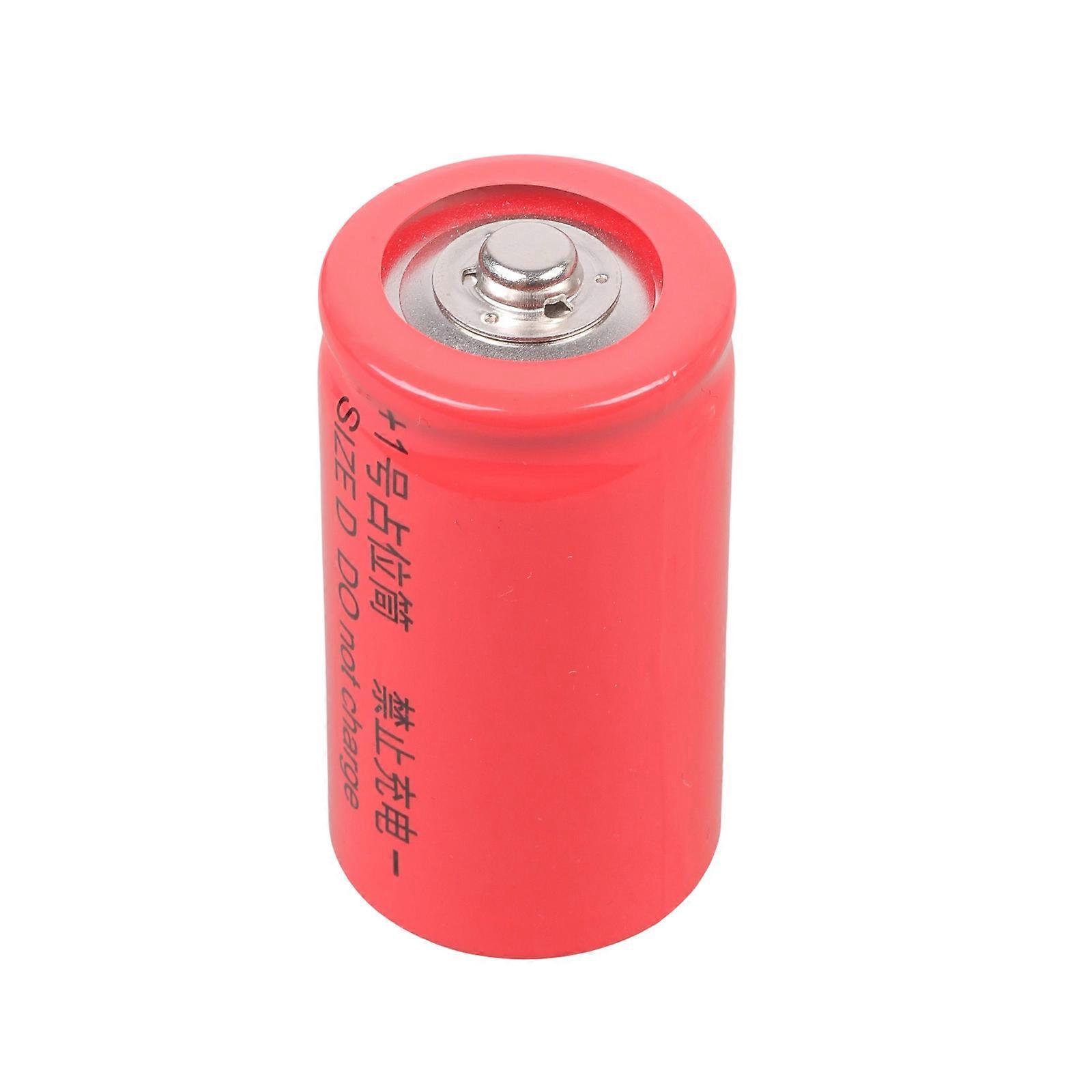 LR20 D Size Fake Battery Shell Placeholder Cylinder Conductor Housing Case for Electronic Device Power Conversion  Red