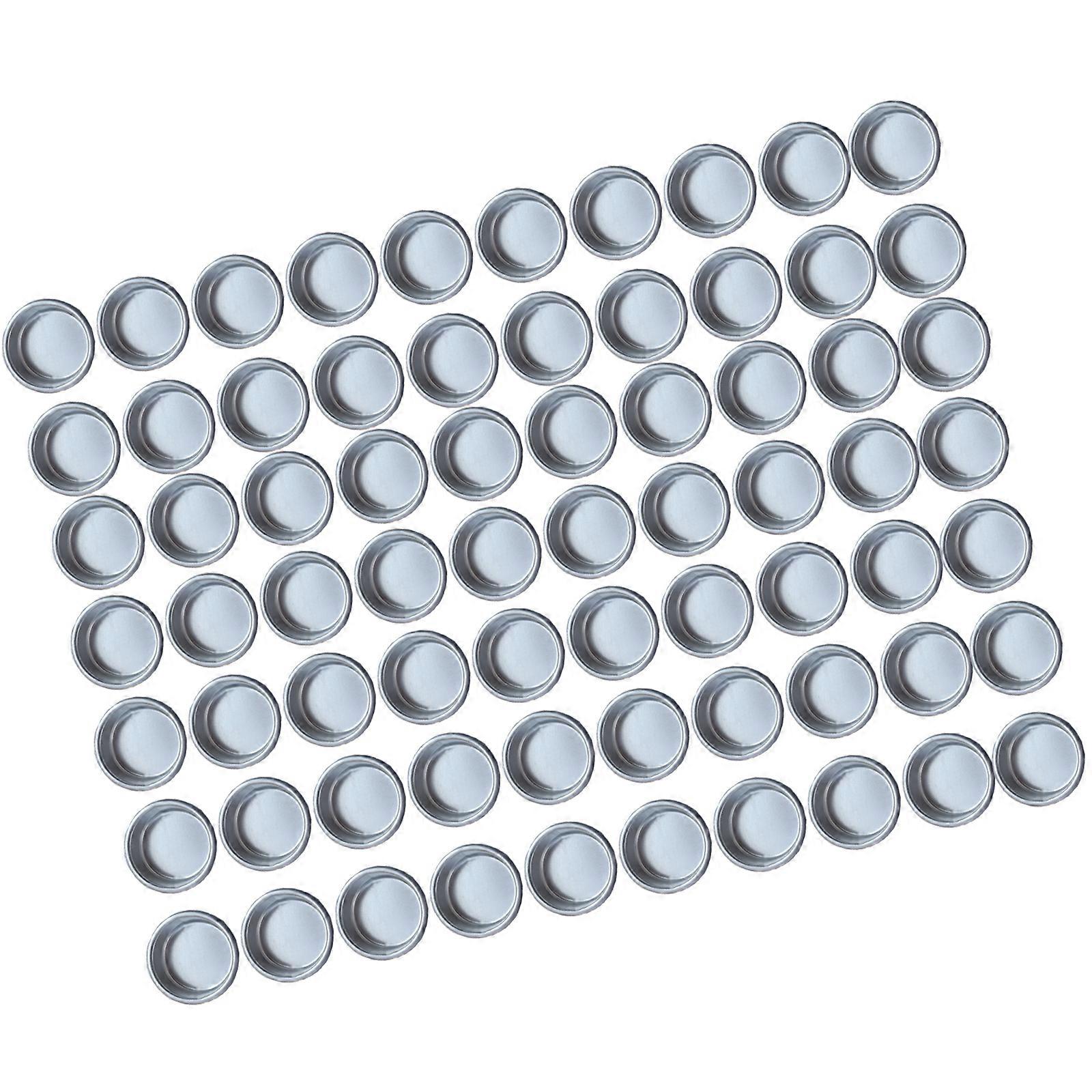 Modern TeaLight Tins Cups Empty Scented Candle Container With Heat Dispersion For Home Decoration Crafts Multicolor