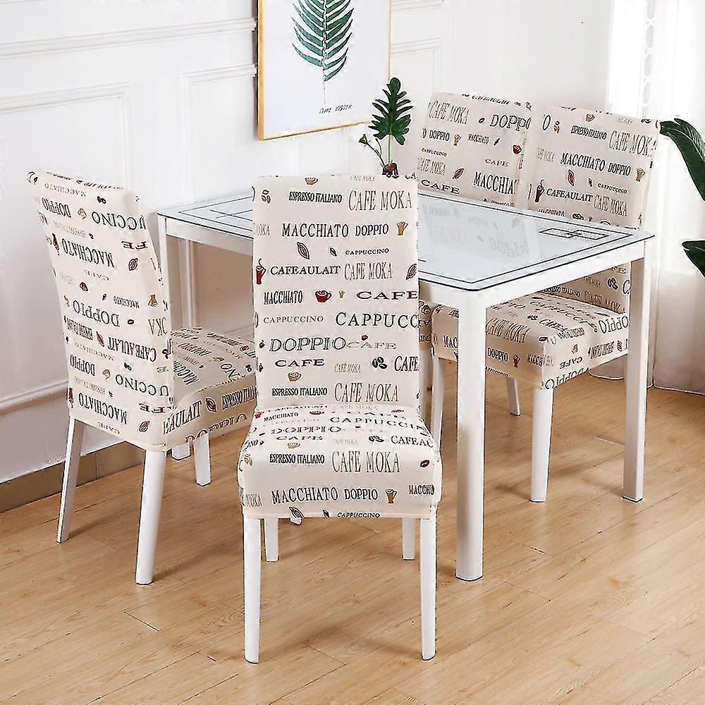4 قطع كرسي يغطي تمتد كرسي الطعام يغطي دنة مقعد يغطي لكراسي الطعام