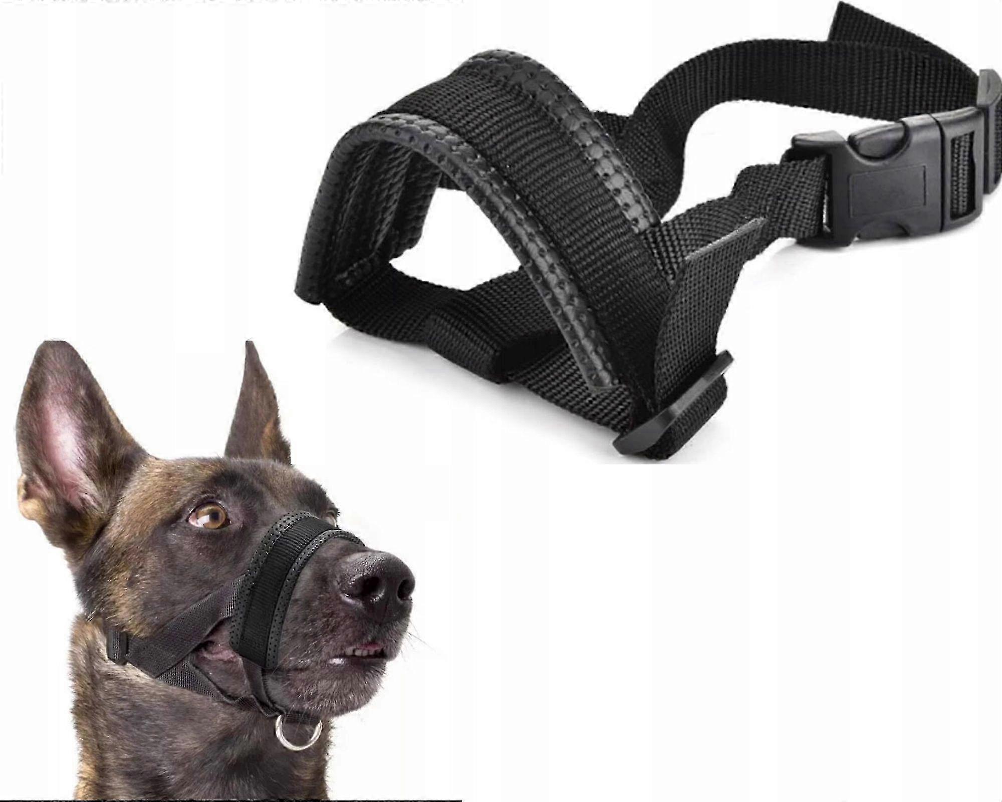 Dog Muzzle Lined Comfortable Soft L/xl