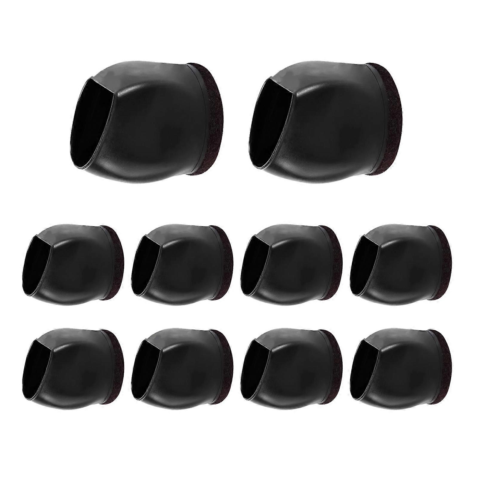 Set Of 10 Office Chair Rollers Fixer Flexible Chair Leg Covers designing  To Protect  floor  & Minimize Noise leveling  Multicolor