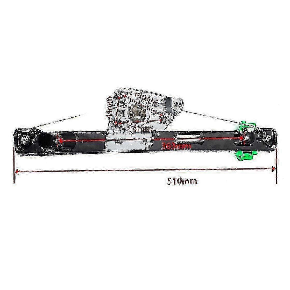 For E90 E91 3 Series Rear Right Passenger Side Window Regulator (No Motor)