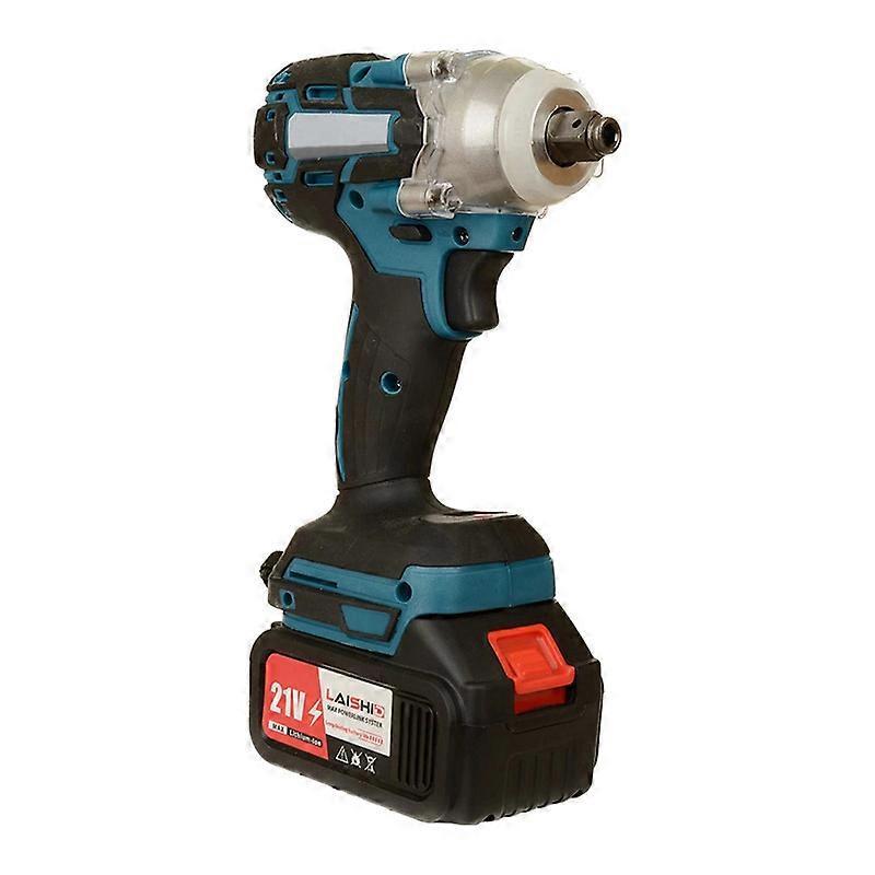 21V Cordless Brushless Impact Wrench 350Nm High Torque Rechargeable Lithium Battery