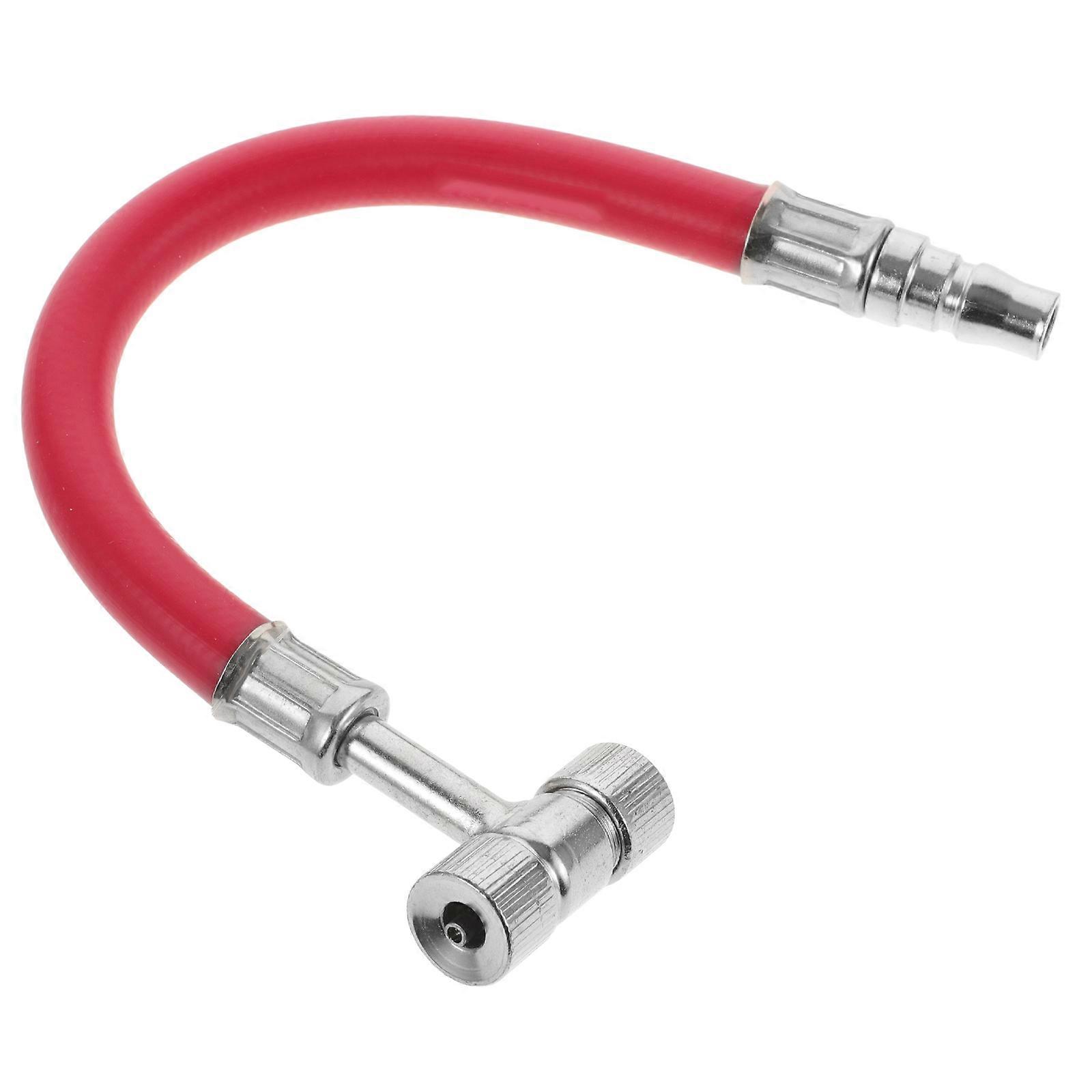Tire Inflator Hose Adapter for Air Compressor with Rubber and Metal Material