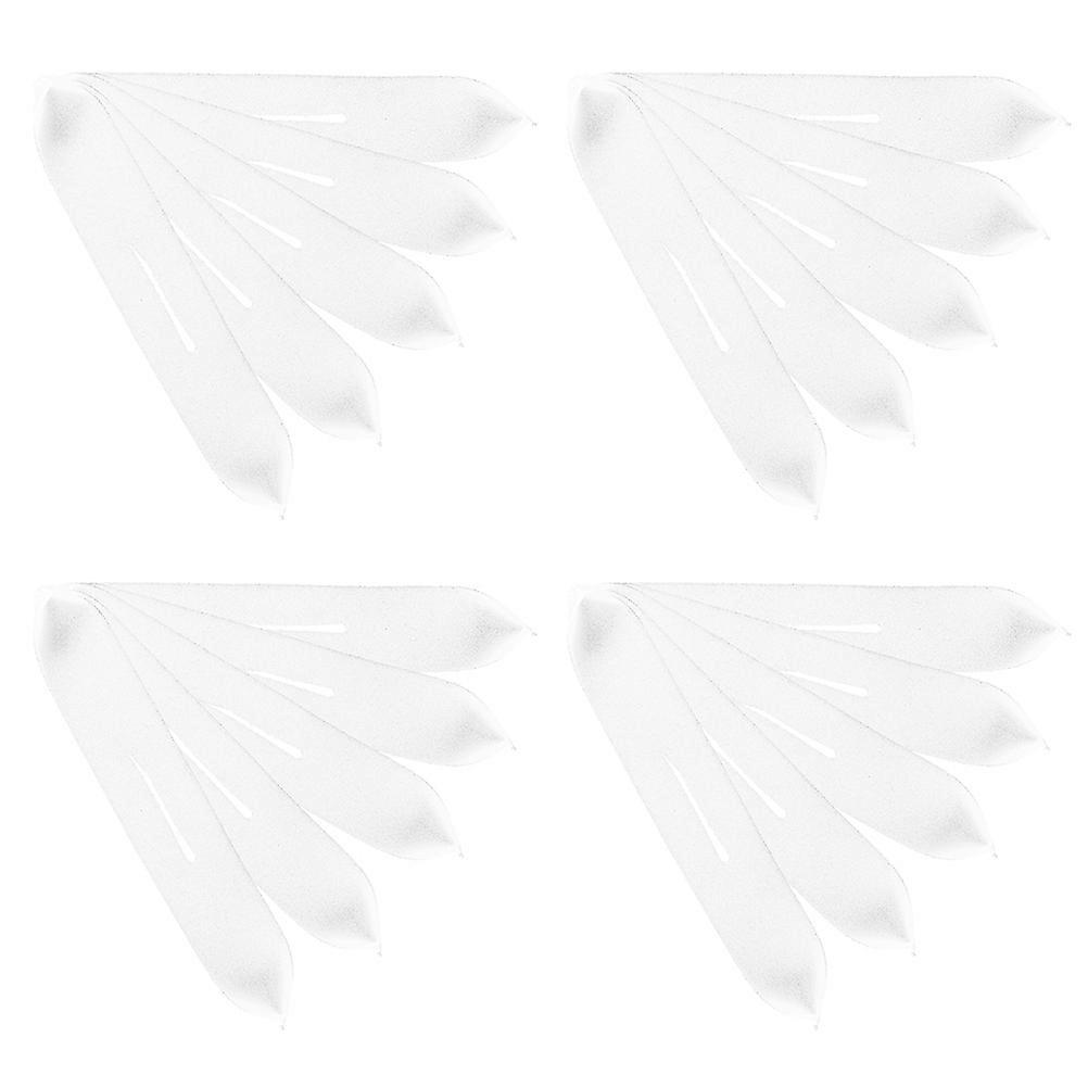 Clothes Protector Non Slip Hanger Foam Covers for Wardrobe Use 50Pcs