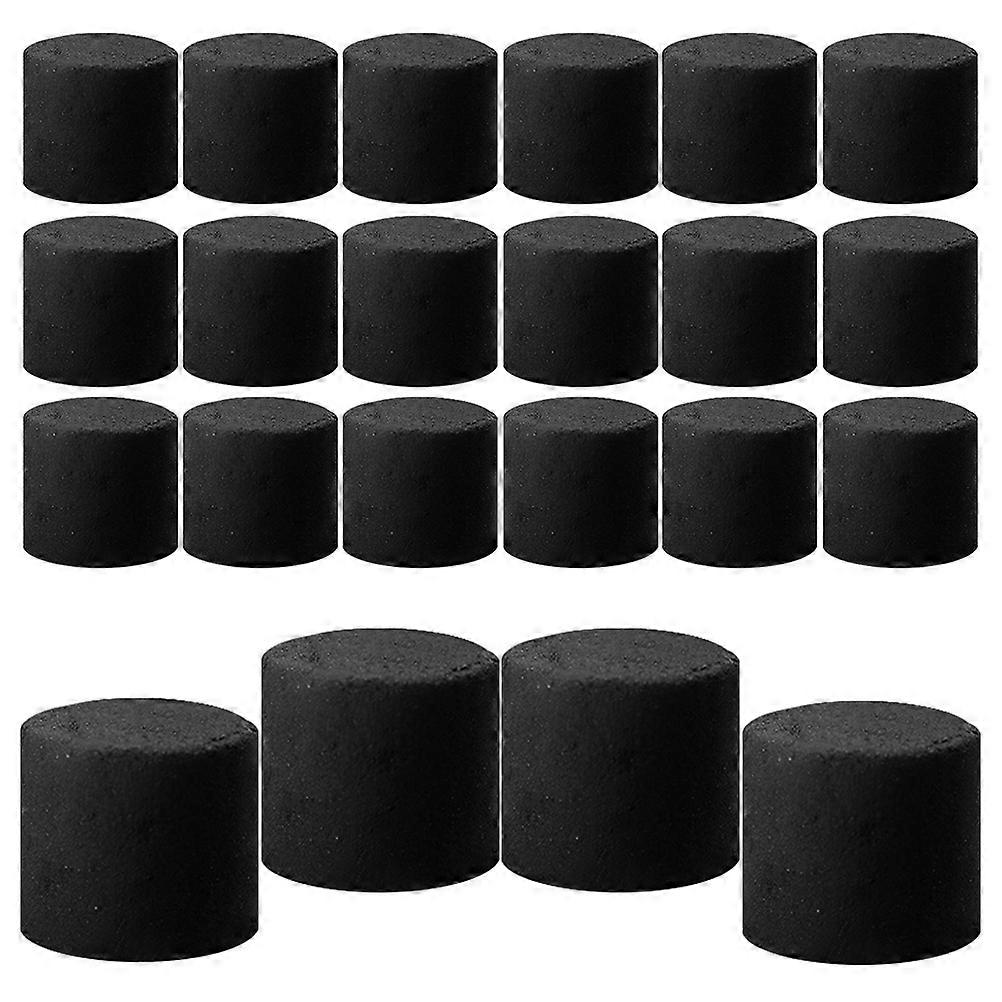 Outdoor Censer Charcoal Wood Charcoal Tablets for Use 25Pcs Set