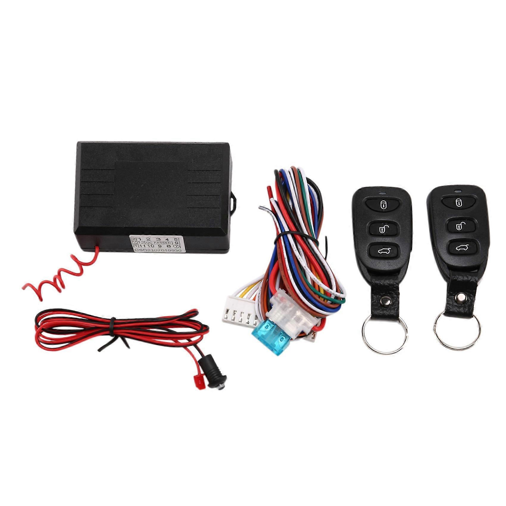 Universal Car Alarm Systems Auto Remote Central Kit Door Lock Keyless Entry System Central Locking with Remote Control