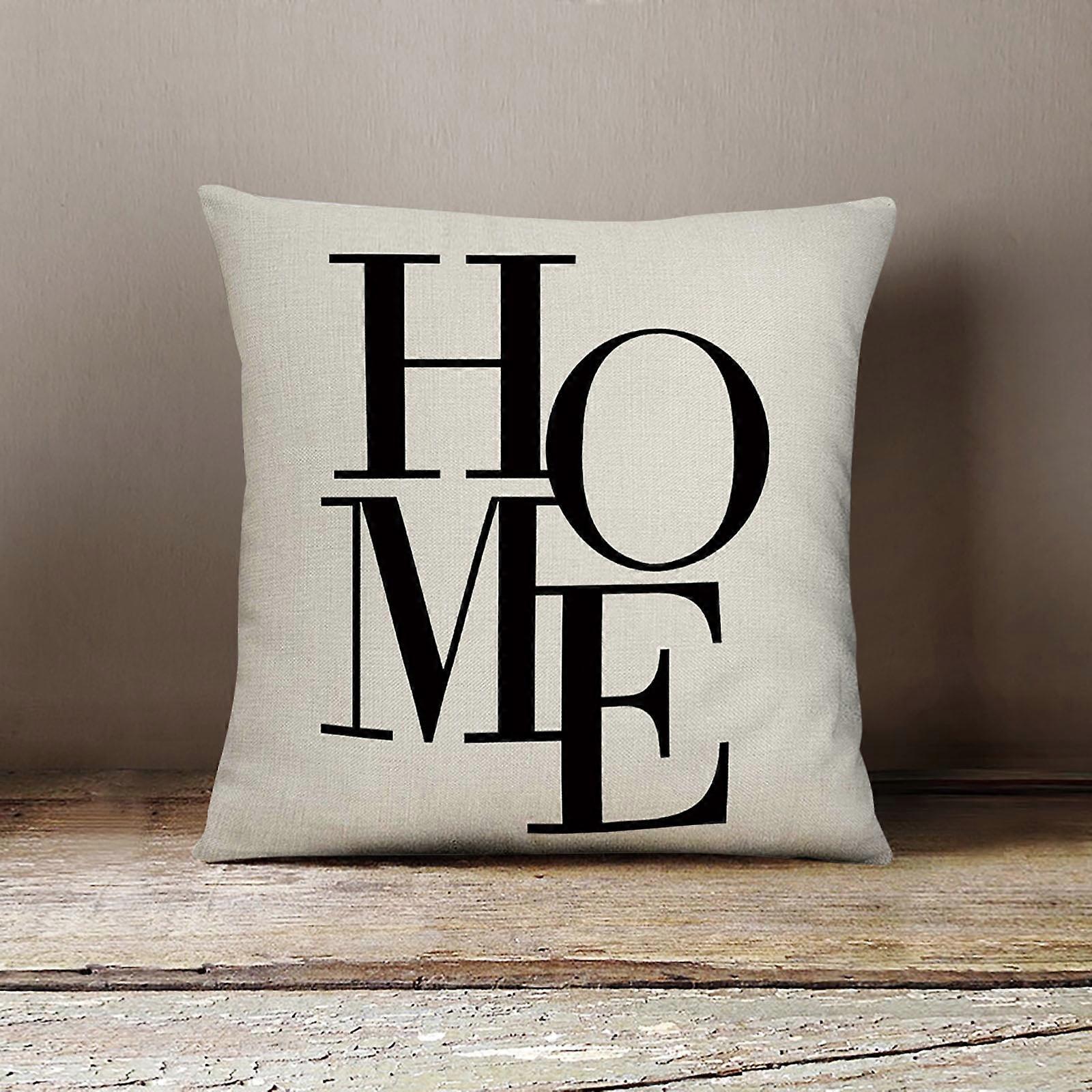 Black White Waterproof Hugging Pillow Household Design Pattern Sand Pillow Home Essentials