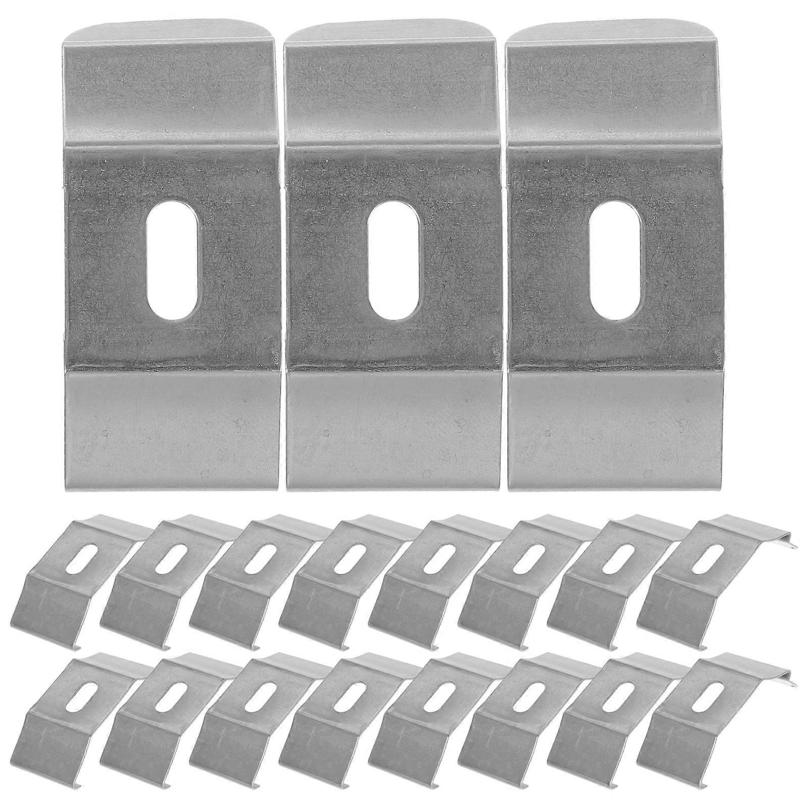 30pcs Vertical Blind Top Brackets Curtain Brackets Replacement Shutters Fixation Brackets